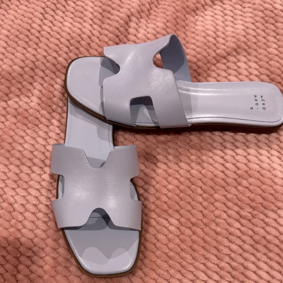 a new day Light Blue Women's Slide Sandals - Picture 5 of 6